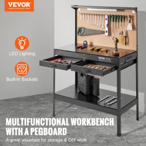 VEVOR Workbench A3 Steel Work Bench For Workshop