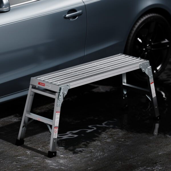 Metal Bench Folding Ladder - Image 4