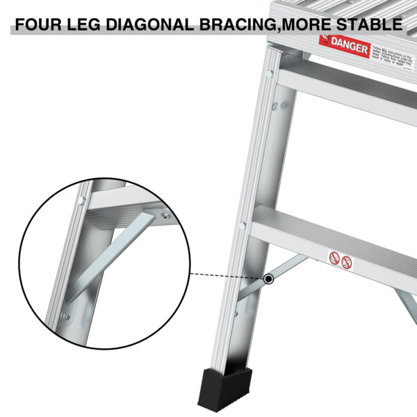 Metal Bench Folding Ladder - Image 10
