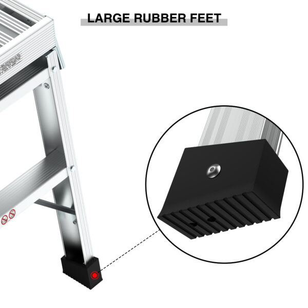 Metal Bench Folding Ladder - Image 5